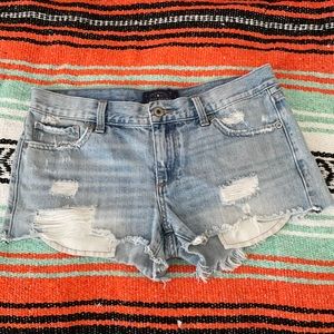 Lucky Brand Distressed Cut-Off Denim Shorts